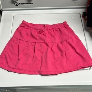 Wonder Nation Bright Pink Skater Skirt